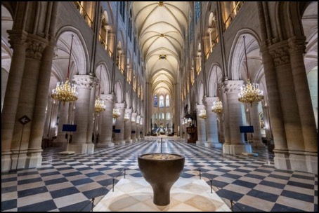 Notre Dame Cathedral inside Getty images